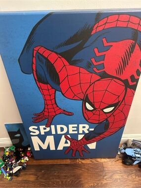 Marvel Spider-Man Wall Art Canvas - Pottery Barn